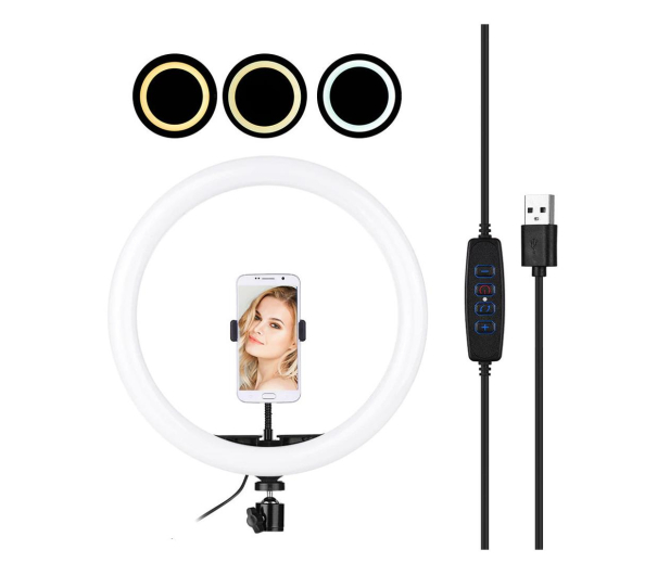 Mozos Lampa pierścieniowa LED 30cm - 1239223 - zdjęcie 3